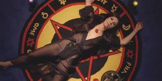 VINTAGE GOTHIC spiritual LINGERIE inspired by the Anna biller love witch film