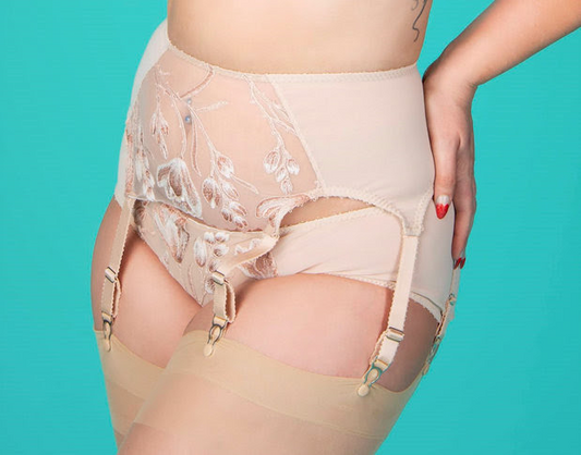 Take a closer look at our brand new Tulip Embroidery Lingerie