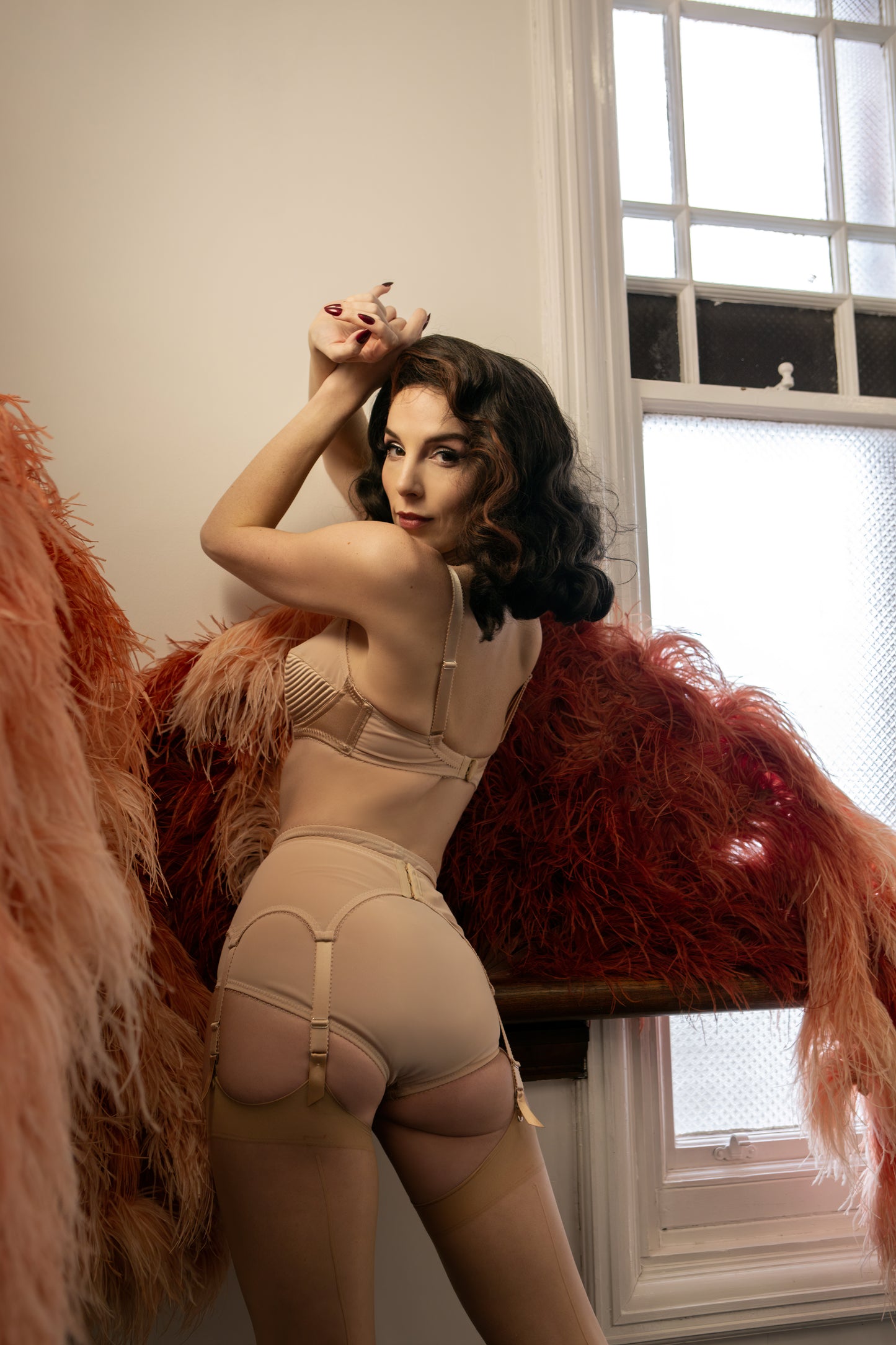 Biscotti Satin Spiral Stitch Underwired Bra
