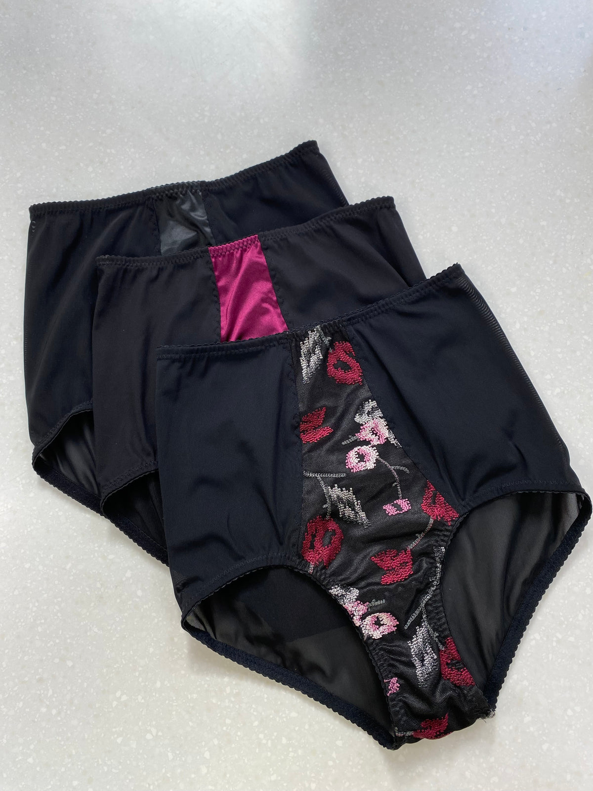 Amarante High Waisted Knicker Bundle - 3 Pairs