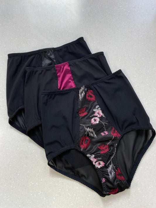 Amarante High Waisted Knicker Bundle - 3 Pairs