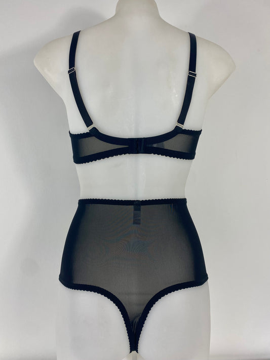 Black Cameo Bralette