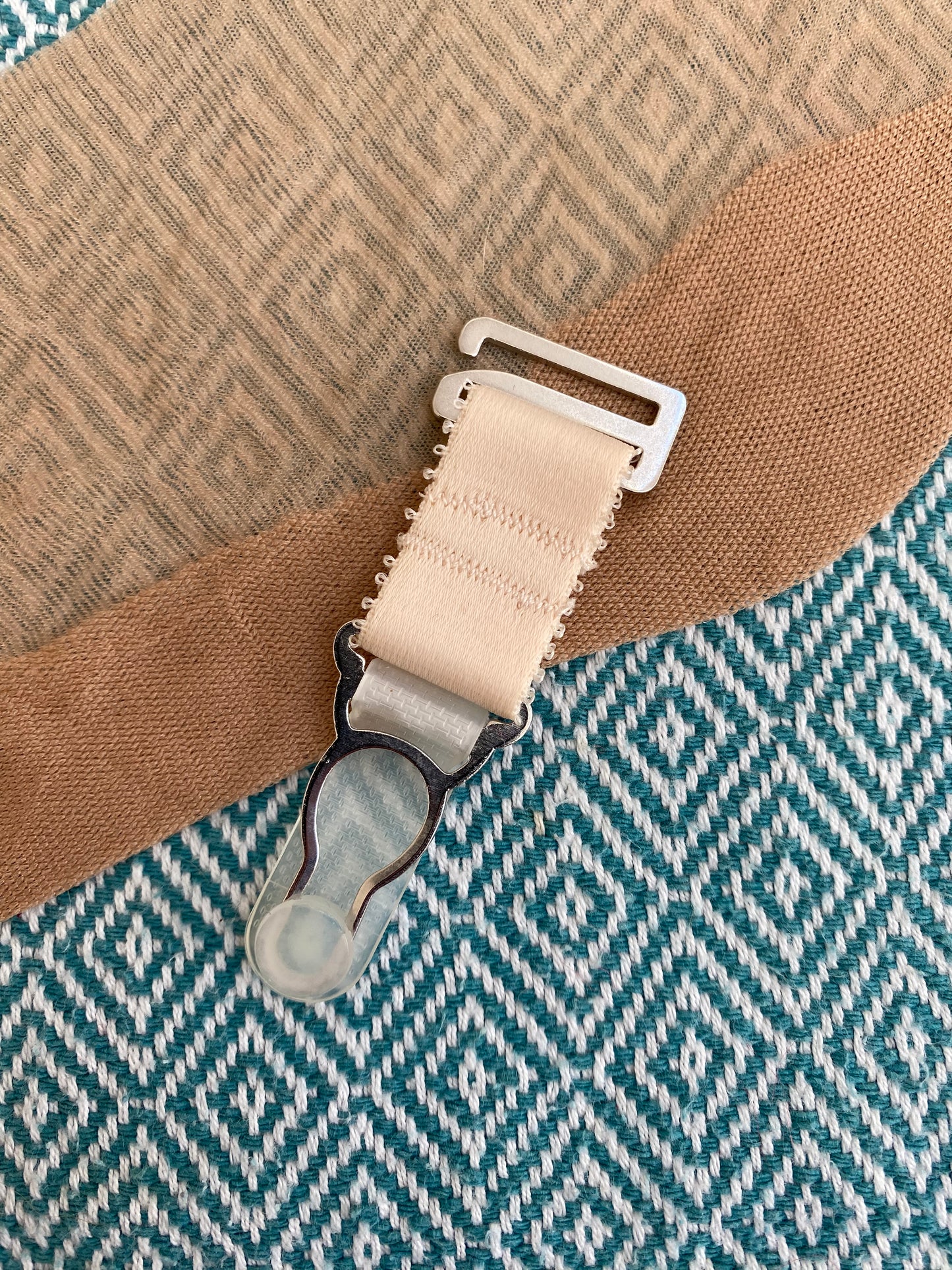 Short Suspender I-Strap for stockings 20mm Wide