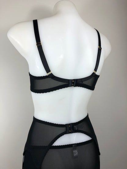 Leopard Luster Bralette 32C