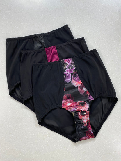 Viola High Waisted Knicker Bundle - 3 Pairs