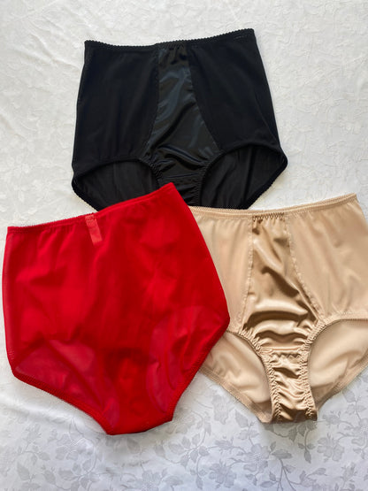 High Waisted Knicker Trio