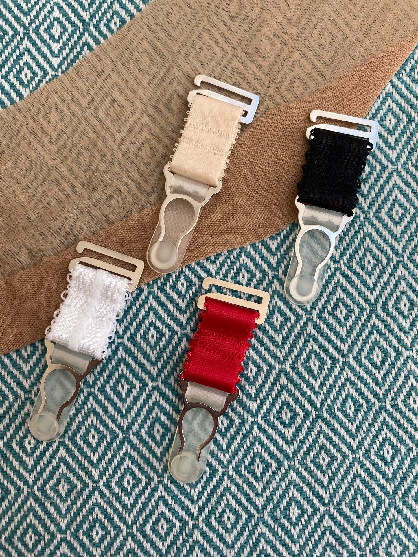 Short Suspender I-Strap for stockings 20mm Wide