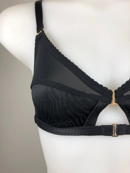 Leopard Luster Bralette 32C