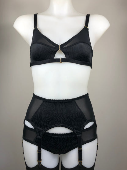 Leopard Luster Bralette 32C