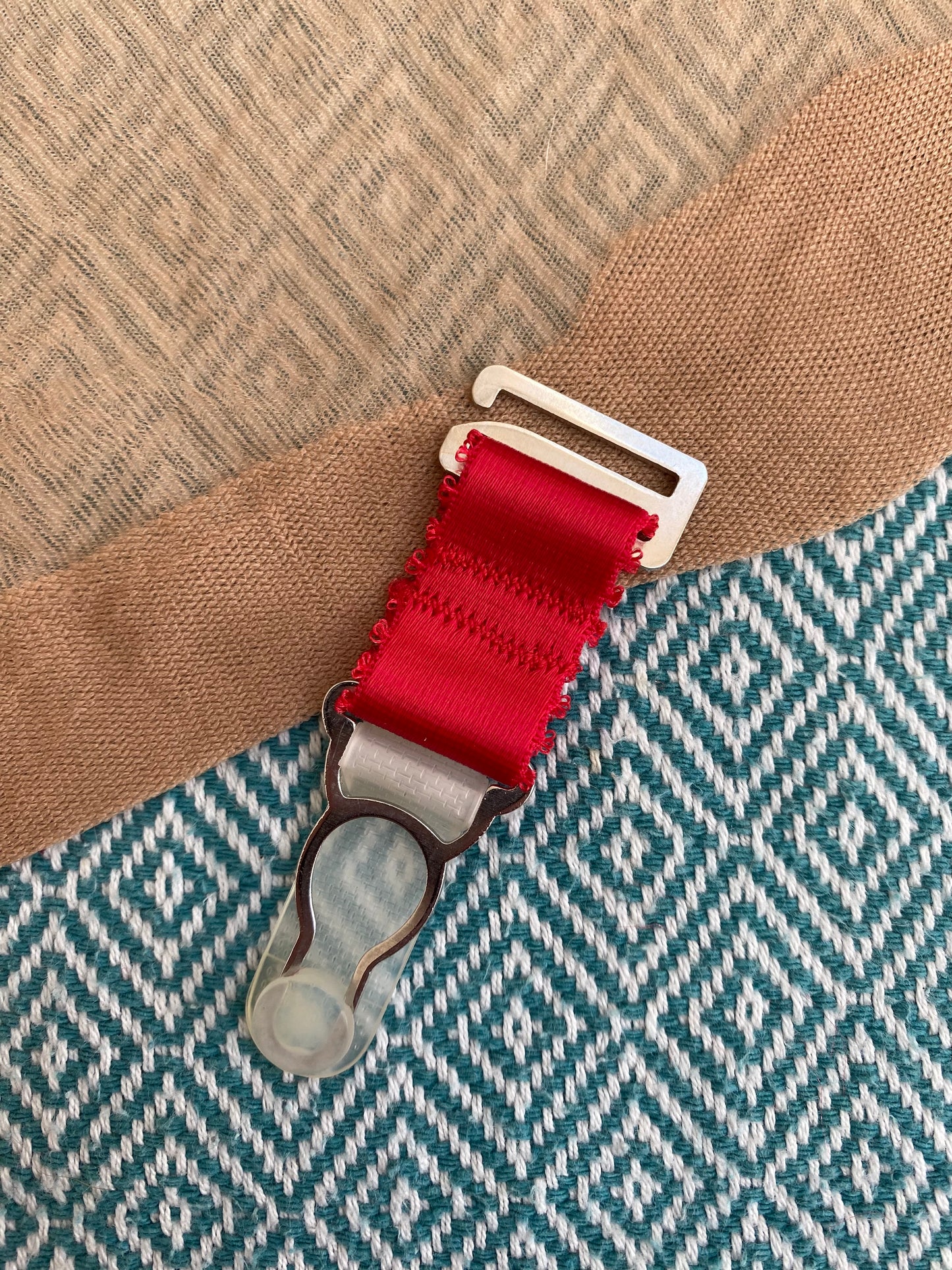 Short Suspender I-Strap for stockings 20mm Wide