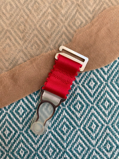 Short Suspender I-Strap for stockings 20mm Wide