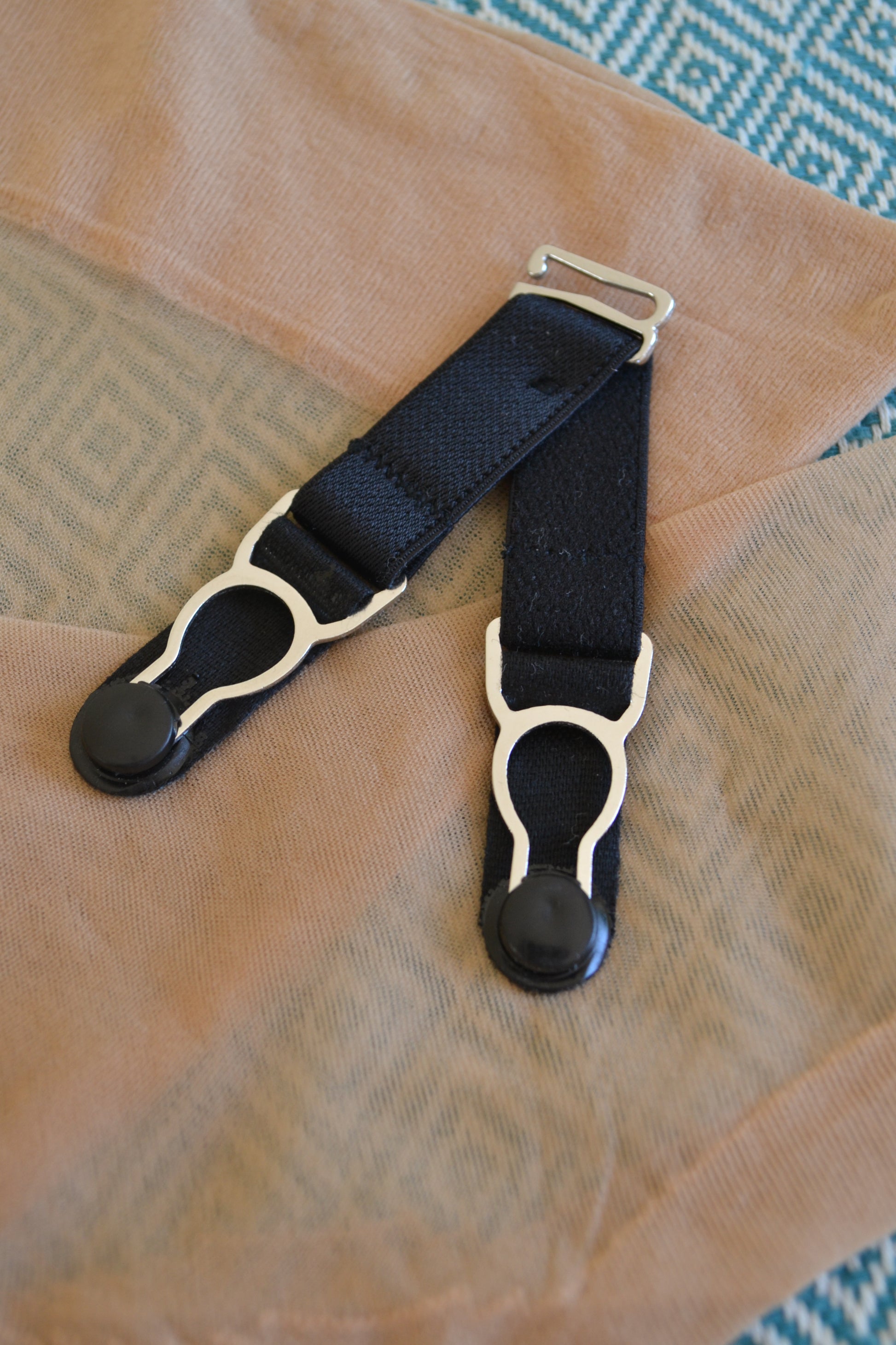 How to attach suspenders 2025 to stockings